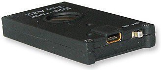 Вид цифрового диктофона E-dic mini Tiny А22 со стороны переключателя on-off и USB разъема