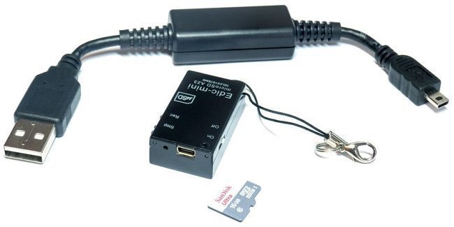 Цифровой мини-диктофон Edic-mini microSD A23