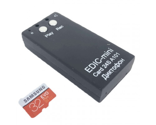Цифровой диктофон Edic-mini Card24S A101 Телесис