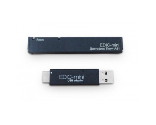 Диктофон цифровой Edic-mini Tiny+ A81 (150ч) Телесис