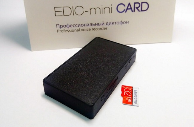 Мини-диктофон Edic-mini Card A94-2